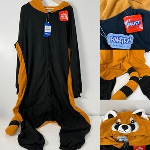 Funziez Red Panda Adult Costume Size Large Unisex Disguise Halloween New w/ Tags